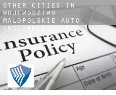 Other cities in Wojewodztwo Malopolskie  auto insurance