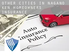 Other cities in Nagano-ken  homeowners insurance