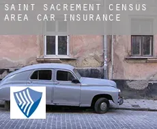 Saint-Sacrement (census area)  car insurance